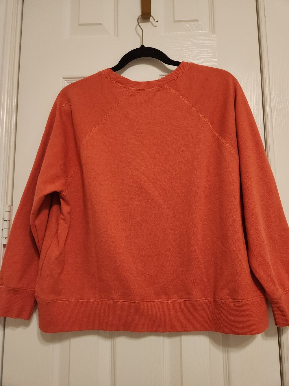 Altar’d State Raglan Sweatshirt - Rust Orange XS - Picture 2 of 8